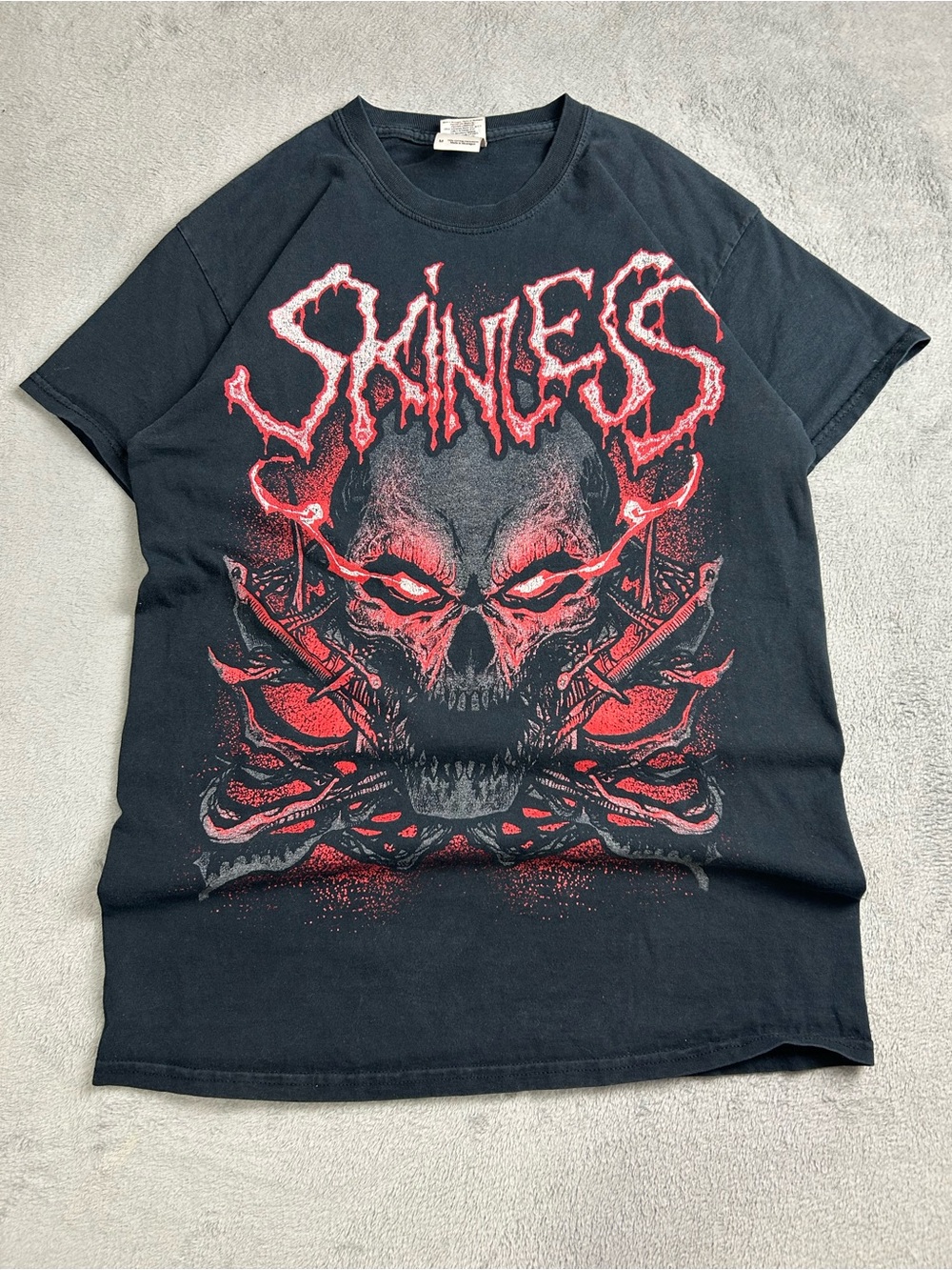 Skinless 2000s Band Tees “EXTERMINATION OF MY FILTHY SPECIES”
